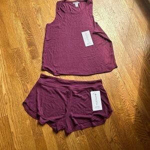 Athleta sleep set, new size L